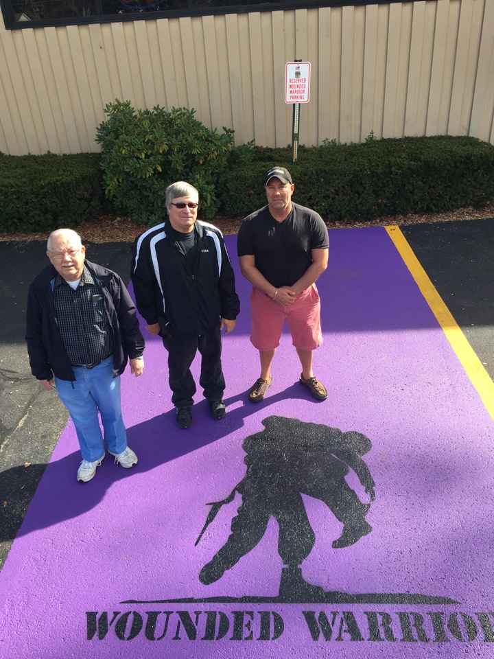 Celoron Legion Designates Wounded Warrior Parking Space News, Sports